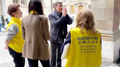 Председатель Государственного совета Женевы: «То, что вы делаете, правильно»