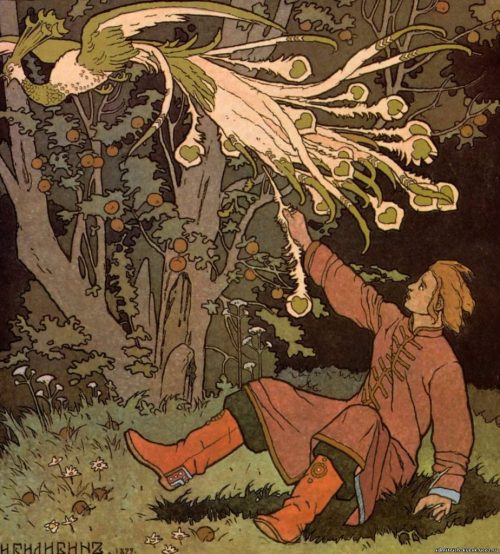 Иван Билибин «Иван-царевич и Жар-птица». (Общественное достояние)