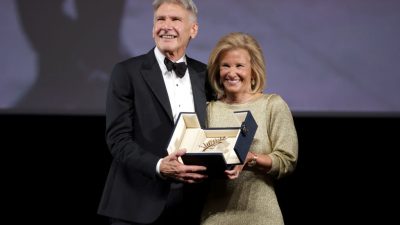 Харрисон Форд неожиданно получил Золотую пальмовую ветвь Каннского кинофестиваля (видео)