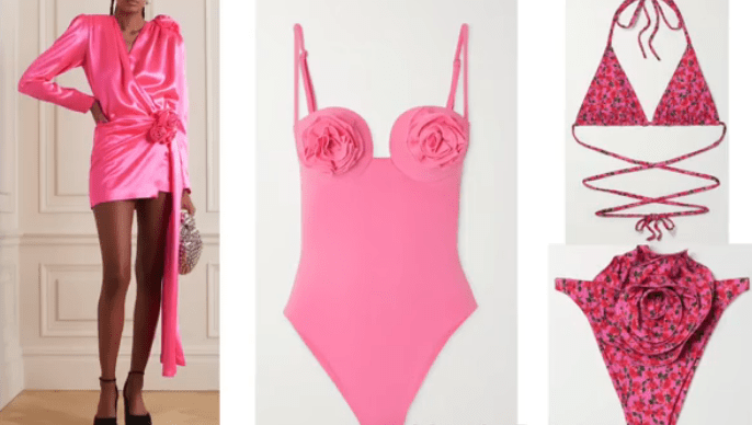 Топ 10 трендов платьев и юбок моды лета 2023. Объём. (Скриншот / ganjing.com) Топ 10 трендов модного лета 2023