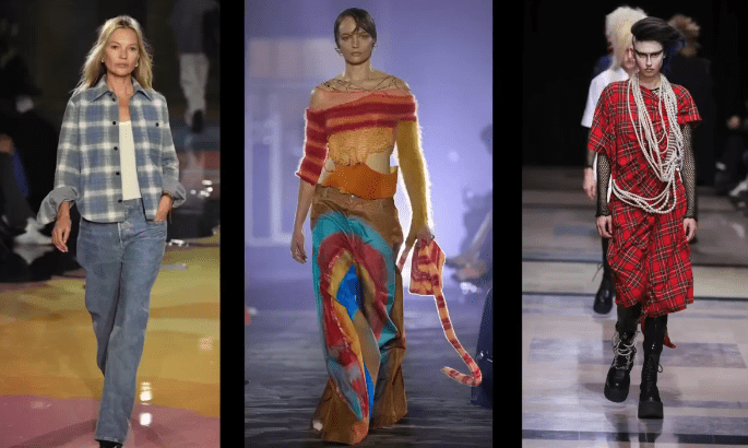 Топ 10 трендов платьев и юбок моды лета 2023. Батик. (Скриншот / ganjing.com) Топ 10 трендов модного лета 2023