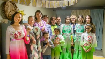 «Лепестки мира» и «Сказка о лотосе» на фестивале в стиле Бохо в Москве