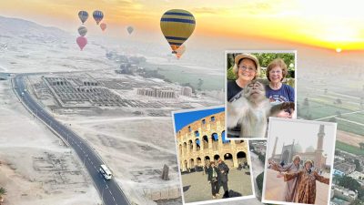 Две 81-летние бабушки только что вернулись домой после 80-дневного мирового турне и планируют своё следующее приключение