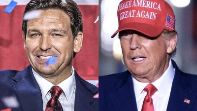 Трамп доминирует на выборах в Республиканской партии, в разы опережая ДеСантиса