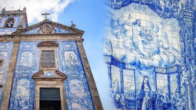В городе Порту, Португалия, расположена древняя Часовня душ, внушающая благоговейный трепет
