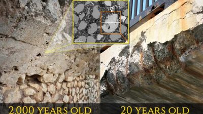 Учёные разгадали секрет римского бетона 2000-летней давности