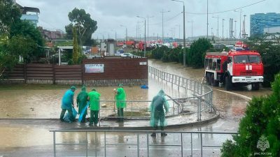 Туапсинский район тонет. Введён режим ЧС (видео)