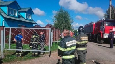 При падении дрона в Подмосковье пострадали два человека