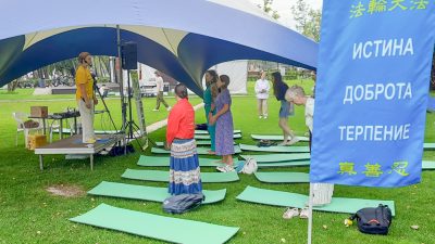 В День Индии в Москве последователи Фалуньгун провели мастер-классы