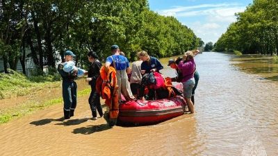 Паводок в Приморье: эвакуация 2,5 тысячи жителей, 4,6 тысячи затопленных домов (видео)