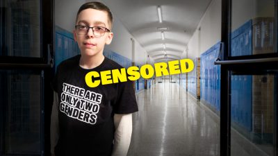 За футболку с текстом «Существует только два пола» семиклассника отстранили от учёбы