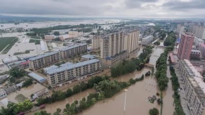 Северо-Восточный Китай затоплен