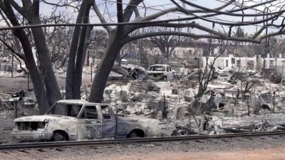 Фотообзор разрушенного пожаром гавайского города Лахайна