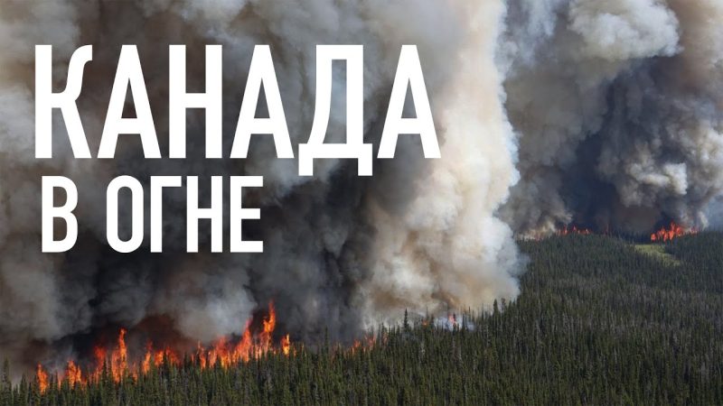 ВИДЕО. Канада в огне (Фото: скриншот/Мировые новости/youtube.com)