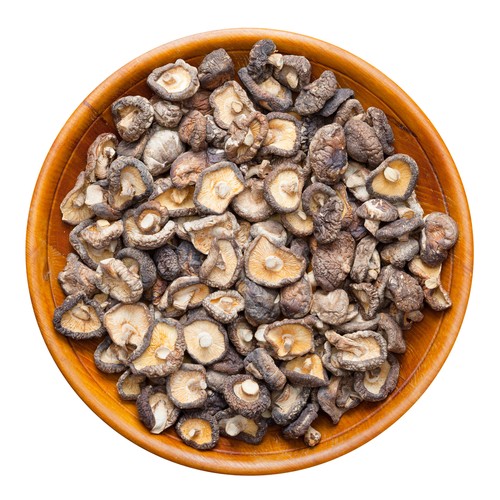 Сушёные шиитаке. (Shutterstock.com)