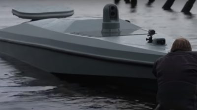 Морские беспилотники атаковали порт Новороссийска