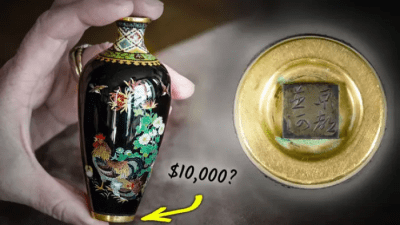 Крошечная ваза, купленная за $3, будет стоить на аукционе более $10 тыс.
