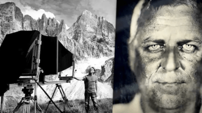 Фотограф со старинной камерой Bellow 1907 года творит чудеса фотоискусства