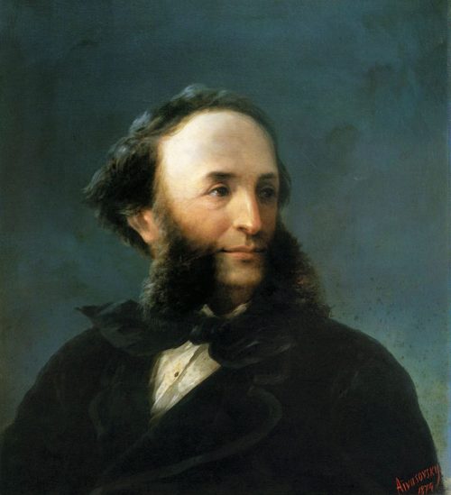 Автопортрет. 1874 Холст, масло. 74 × 58 см Уффици, Флоренция. (Общественное достояние)