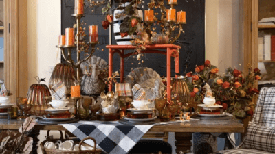 Создание настольных декоров для осенних встреч в уютной атмосфере