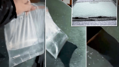 Простой, копеечный метод очистки лобового стекла от льда