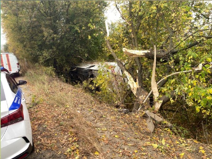 Фото: t.me/mediamvd В Подмосковье опрокинулся школьный автобус с 30 детьми (видео)