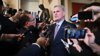 Кевин Маккарти отстранён от должности спикера палаты представителей