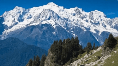 Самая высокая гора Европы Монблан стала на 2,2 м ниже