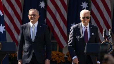 Байден предостерегает правительство Австралии от сотрудничества с Китаем