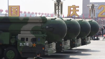 Пентагон: Ядерный потенциал Китая составляет 500 действующих ядерных боеголовок