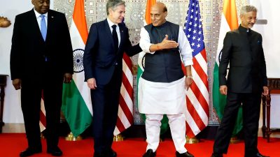 Американо-индийские переговоры подчеркнули «общую глобальную повестку дня»