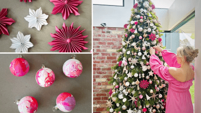 Украшения рождественской ёлки, которые мама мастерит сама