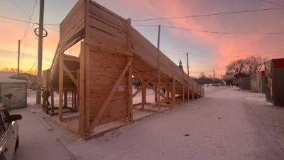 В Хакасии задержан чиновник из-за обрушения горки с детьми