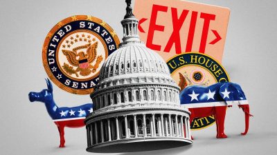 Вдвое больше демократов, чем республиканцев, не будут переизбираться в 2024 году