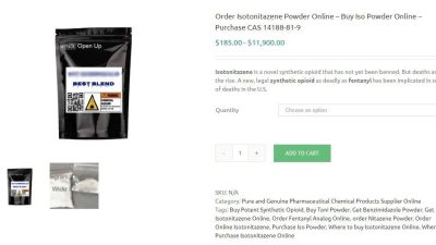 В Китае производят смертельно опасный наркотик дешевле и мощнее фентанила