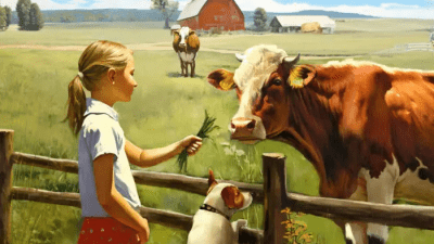 Уход за животными — важная часть образования ребёнка