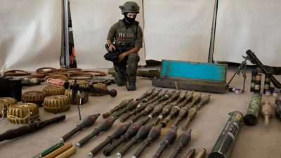 В секторе Газа обнаружено большое количество оружия китайского производства