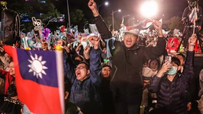 Мир поздравляет Тайвань с выбором президента