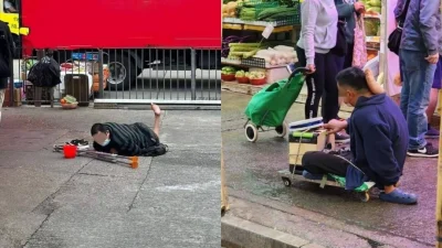 На улицах Гонконга растёт число нищих, приехавших из материкового Китая