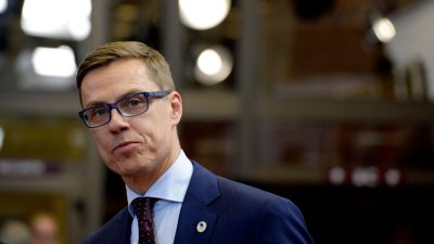 Президент Финляндии Александр Стубб
