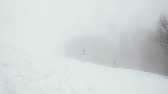 Туман опустился на Ай-Петри. (Алла Богданова)