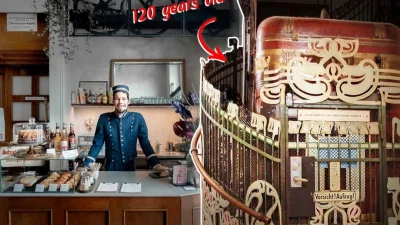 Инженер-электрик запускает кафе с лифтами 120-летней давности