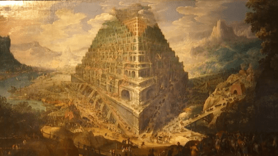 В Эрмитаже впервые показали картину XVII века «Вавилонская башня»