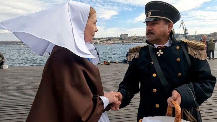 Театральная экскурсия по мотивам рассказов Льва Толстого на улицах Севастополя