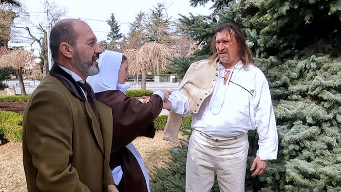 Театральная экскурсия по мотивам рассказов Льва Толстого на улицах Севастополя