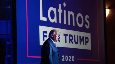 Трамп выигрывает голоса латиноамериканцев
