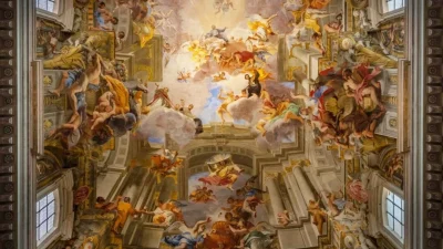 В церкви Святого Игнатия в Риме вы почувствуете себя в центре Вселенной