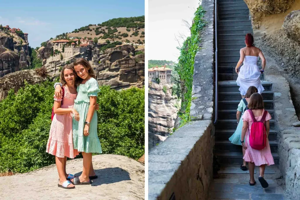 Монахи основали монастыри на скальных столбах в заоблачной выси 700 лет назад