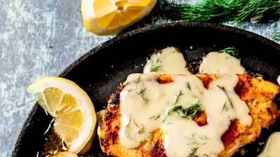 Сливочно-лимонная курица