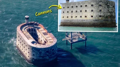 Крепость Боярд посреди океана более 100 лет служила Франции защитой от английского флота